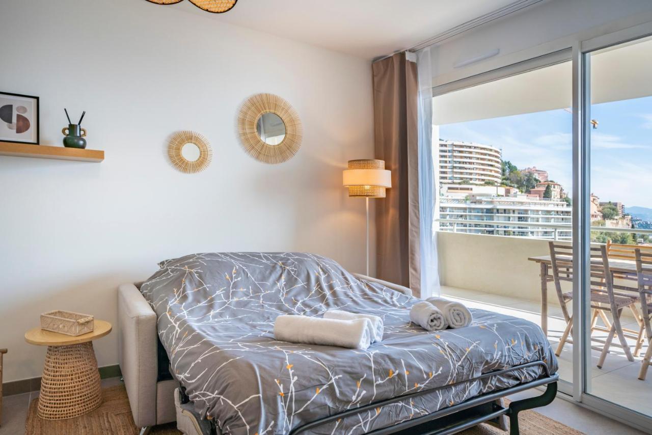 Terrasse Vue Mer, 5Mn Monaco, Parking - An Beausoleil Esterno foto